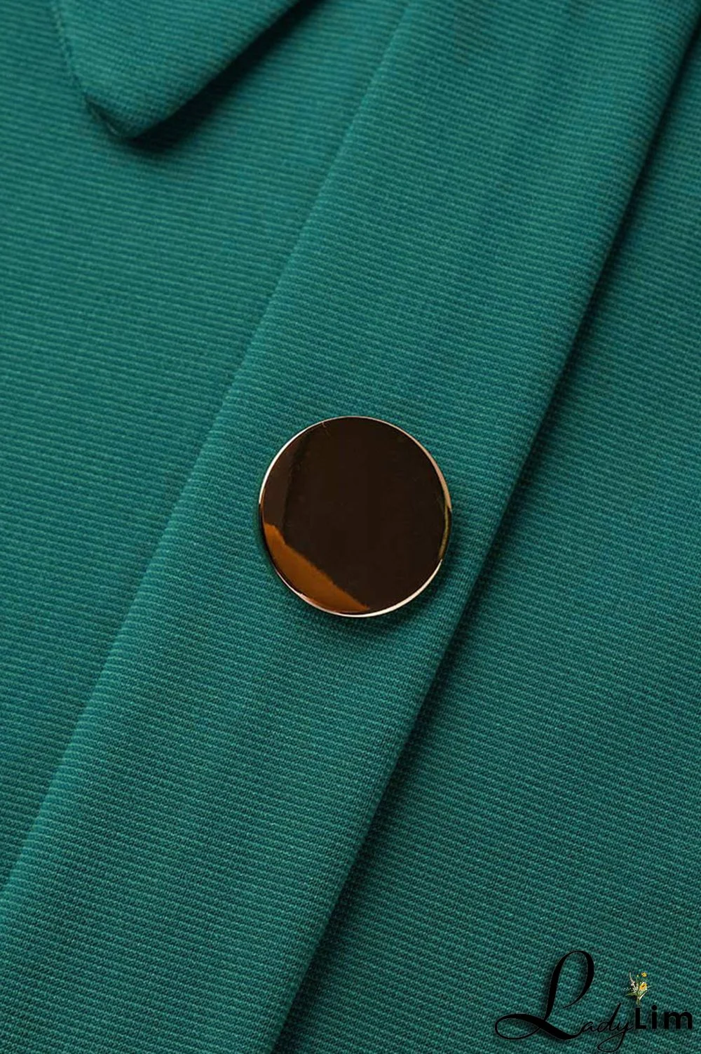 Green Casual Daily Solid Split Joint Buckle Turndown Collar One Step Skirt Dresses