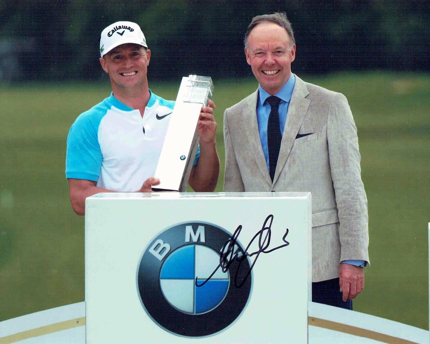 Alex NOREN 10x8 Signed Photo Poster painting 2 Autograph Golf European Tour Winner AFTAL COA