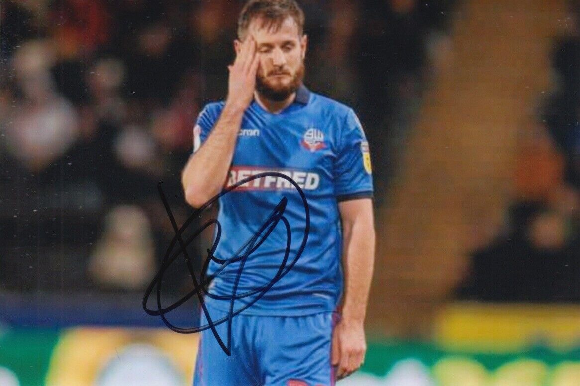 JONATHAN GROUNDS HAND SIGNED 6X4 Photo Poster painting BOLTON WANDERERS FOOTBALL AUTOGRAPH 1