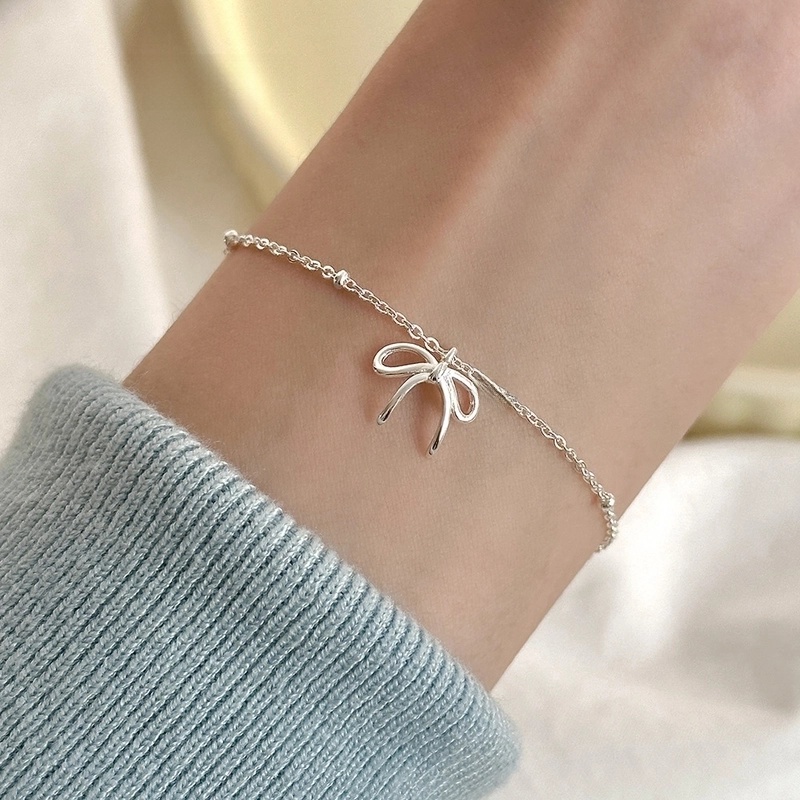 925 Sterling Silver Cable Chain Bracelets Casual