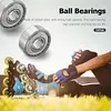 10pcs Ball Bearings 607ZZ Deep Groove Miniature Bearings for Skateboard Scooter