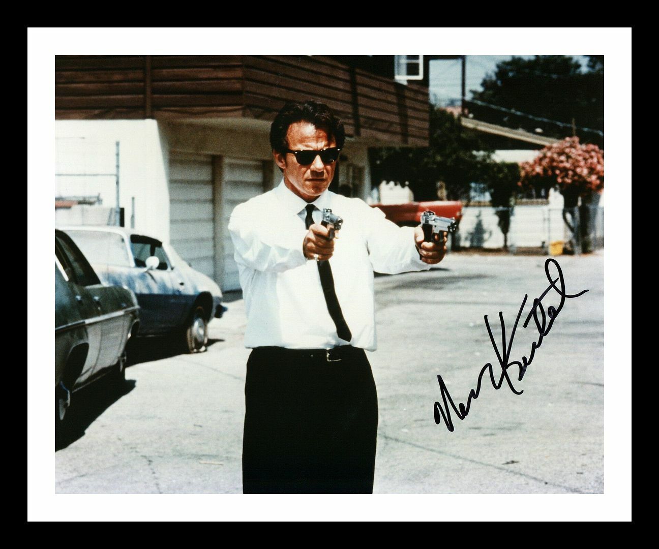 Harvey Keitel - Mr. White - Reservoir Dogs Autographed Signed & Framed Photo Poster painting