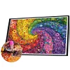 (US Local)Rainbow Flowers - Full Square Diamond Painting