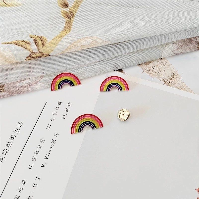 Elegant Pin Clouds Bird Alloy Enamel Women’S Brooches