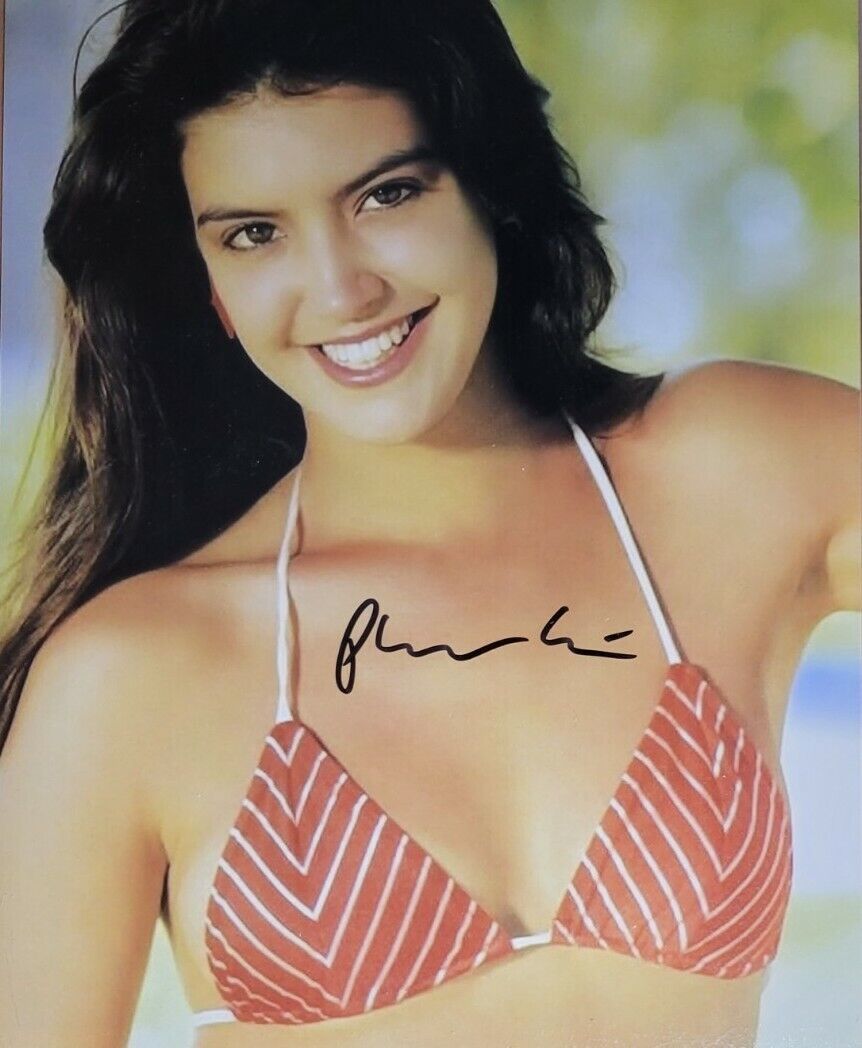 Phoebe Cates Authentic Autographed 8x10 Photo Poster painting w/ COA