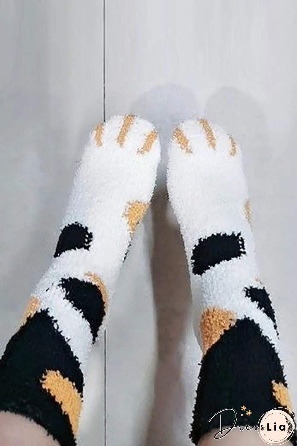 Cat Claws Cute Thick Warm Sleep Floor Socks