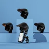 Small Helmet Rider Sunshade Rainproof Motorcycle Mobile Phone Helmets Holder Hat
