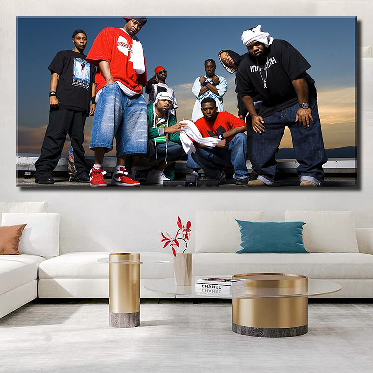 WU-TANG CLAN Poster Canvas Wall Art
