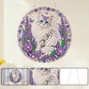 Special Shaped Diamond Painting Kit Cat Acrylic Pendant Art 25cm