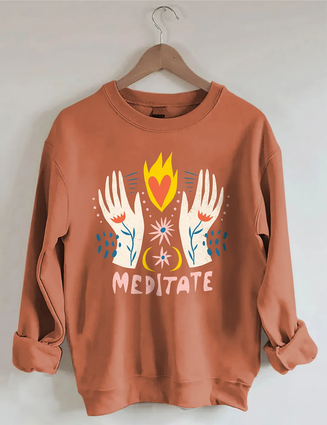 Boho Meditate Sweatshirt