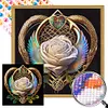 uk.everydayedeals (Limited Stock)Diamond Painting - Round AB Drills - Rose Love (45*45cm)