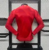 2024 Long Sleeve Player Version Spain Home Soccer Shirt 1:1 Thai Quality