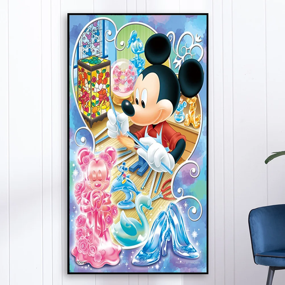 Full Round Diamond Painting 30*50cm - Mickey