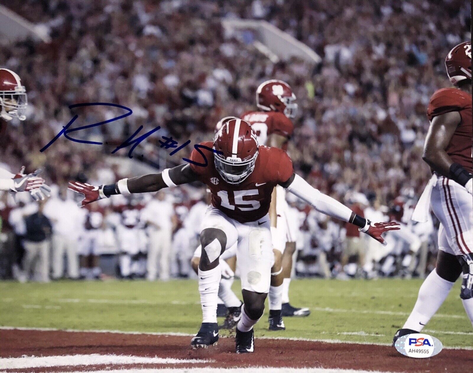 Ronnie Harrison Signed Autographed Cleveland Browns 8x10 Photo Poster painting Alabama Psa/Dna