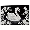 uk.everydayedeals DIY Pearl Painting With Frame - Handmade Self-Adhesive Pearls - Swan(20*30cm)