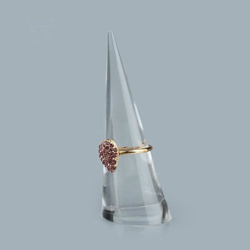 Minimalist Solid Color Arylic Jewelry Rack