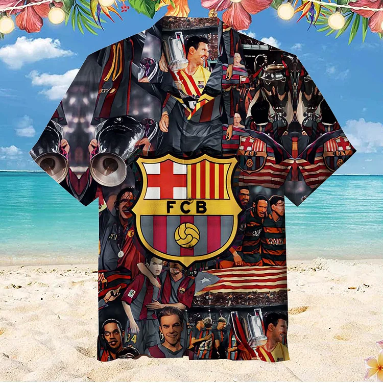 FC Barcelona | Unisex Hawaiian Shirt