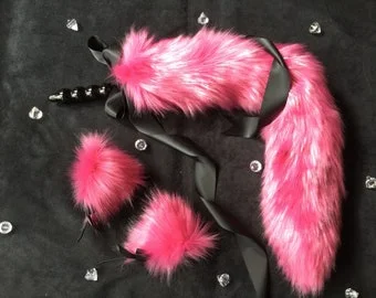 neko anal plug Neko Kitten Cat Ears And Tail Buttplug Set