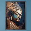 Buddha - Rundbohrer Diamantmalerei - 35*50cm