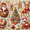 Christmas Atmosphere - Diamond Painting - Full Round Drill (Canvas|40*40cm)