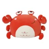 Cute Cartoon Lion Crab Car Seat Head Pillow Cushion