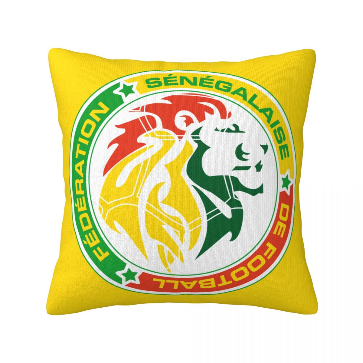 Senegal National Football Team Throw Pillows 18 x 18 inch