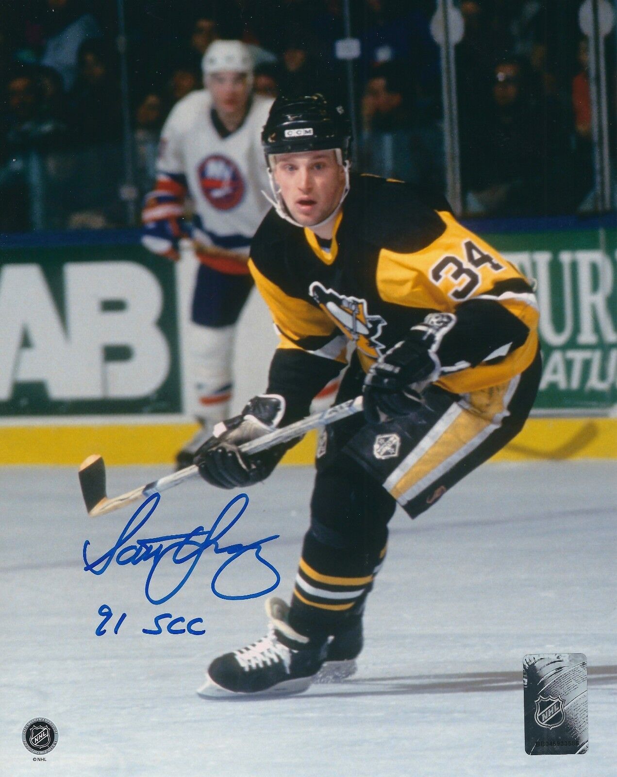 Autographed 8x10 SCOTT YOUNG 91 SCC