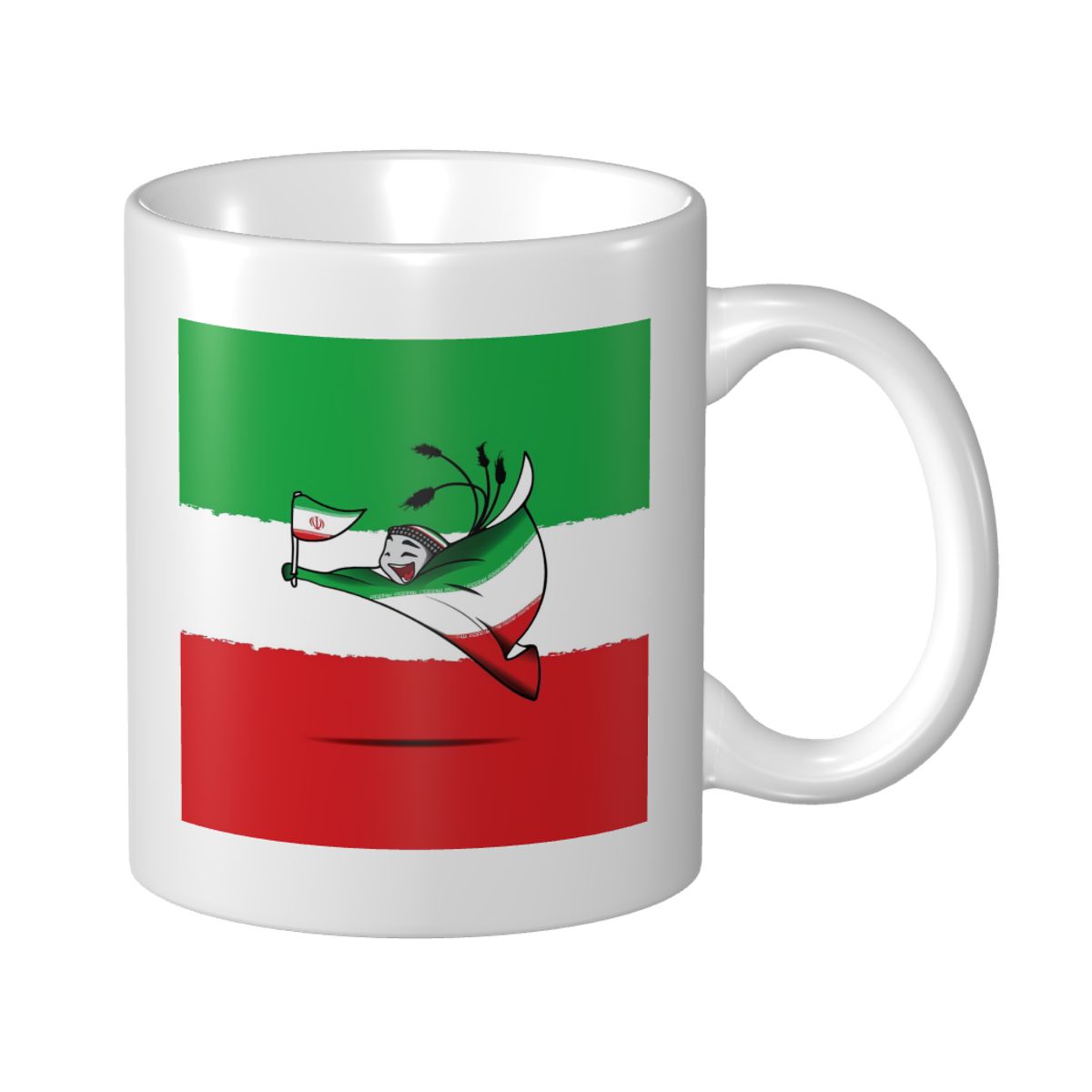 Iran World Cup 2022 Mascot Ceramic Mug