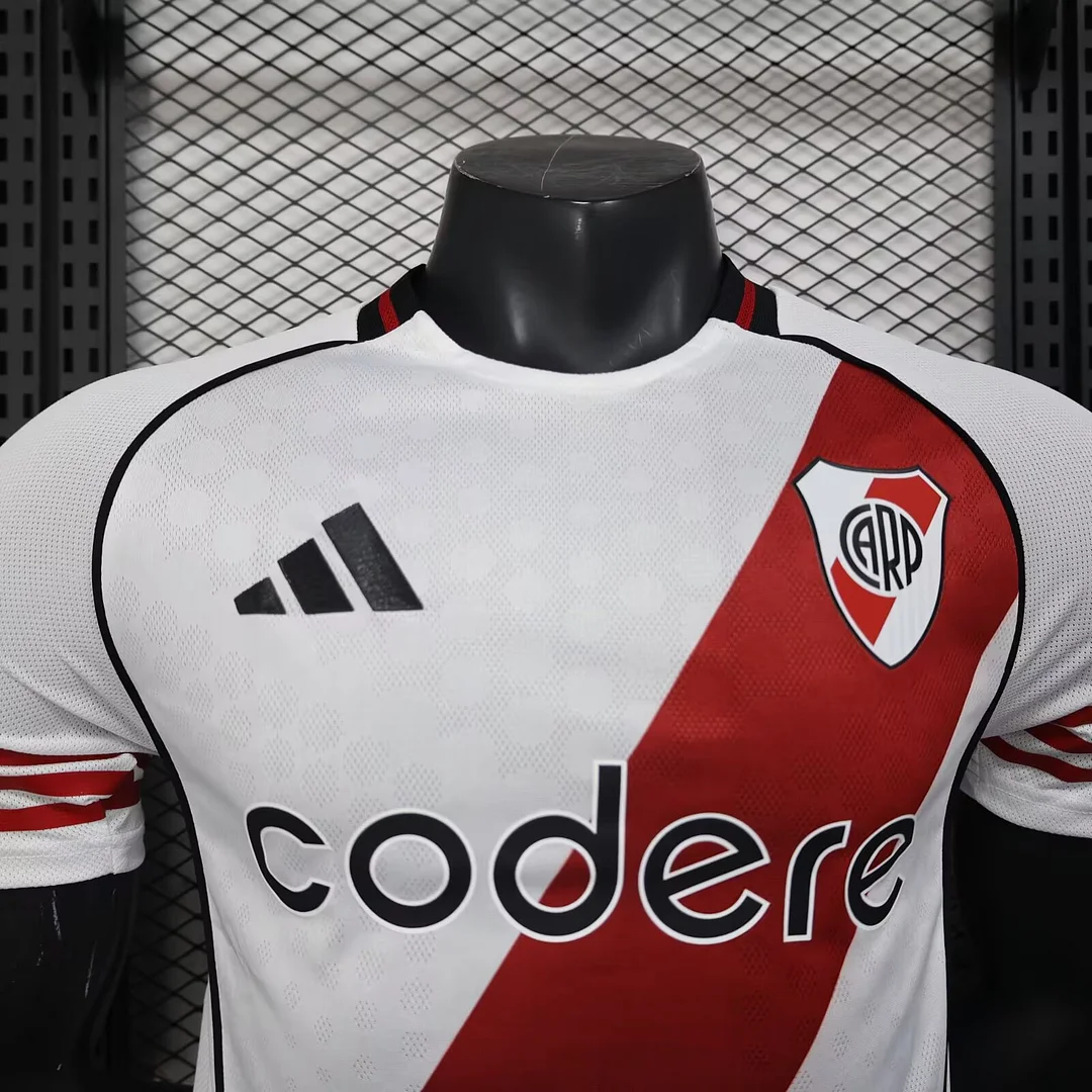 25/26 River Plate Home Player version Football Shirts 1:1 Thai Quality
