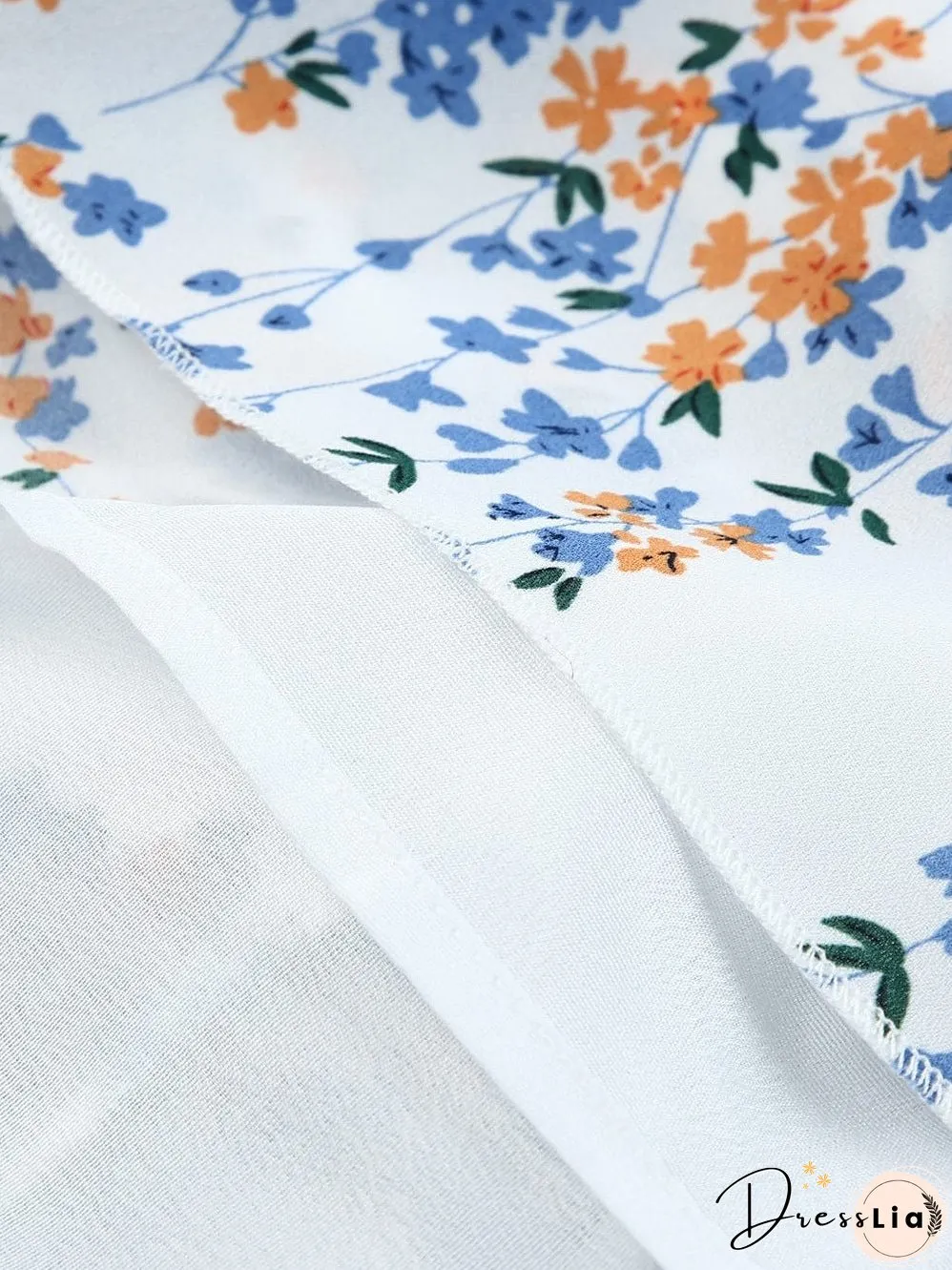 Floral White Bohemian Chic Two Piece Maxi Dress Set