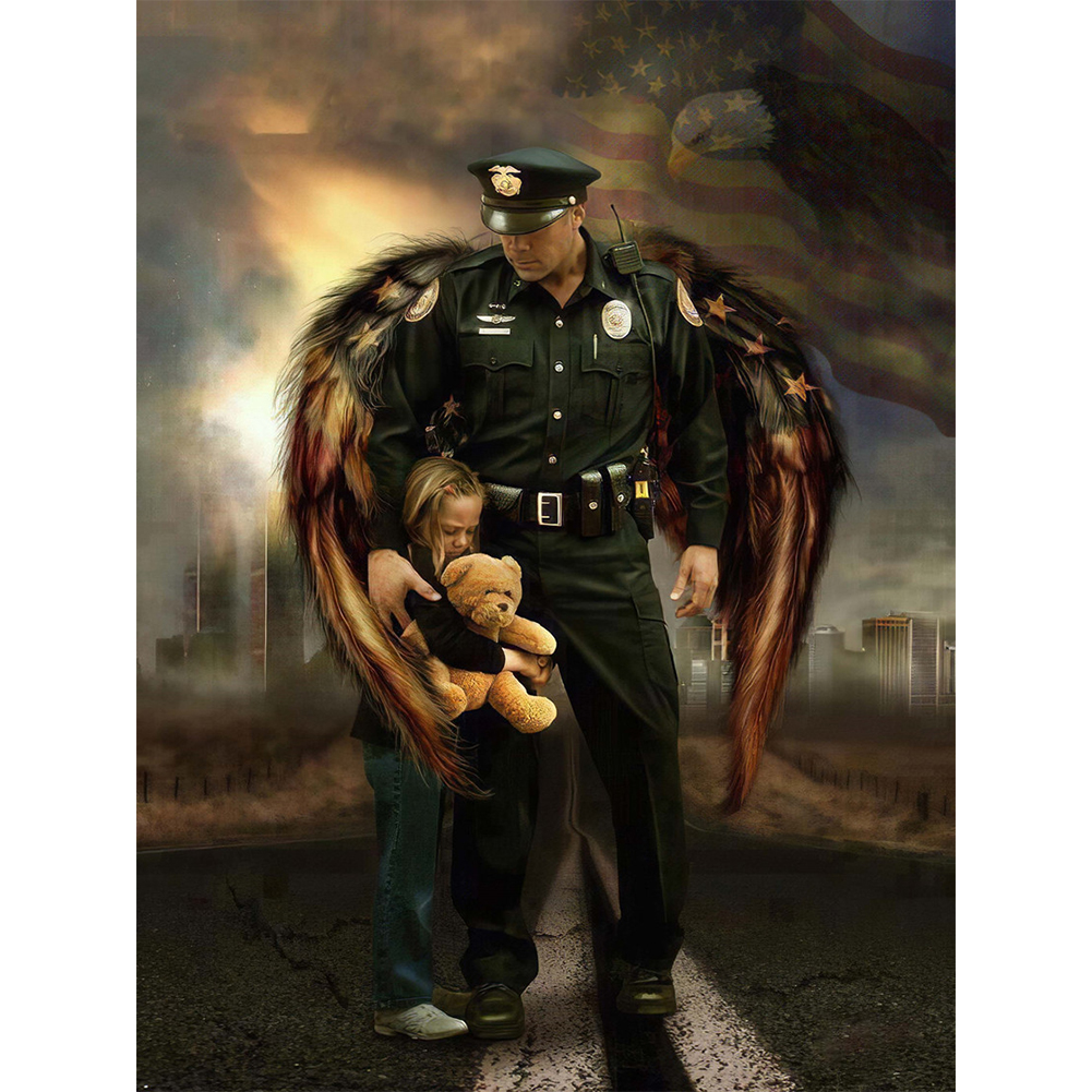 Полицейский США арт