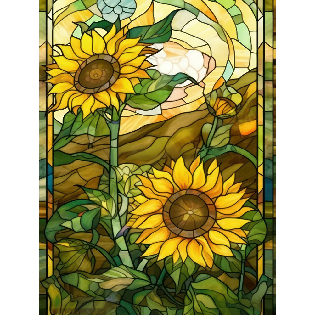 Sunflower - Full Square - Diamond Painting (30*40cm)