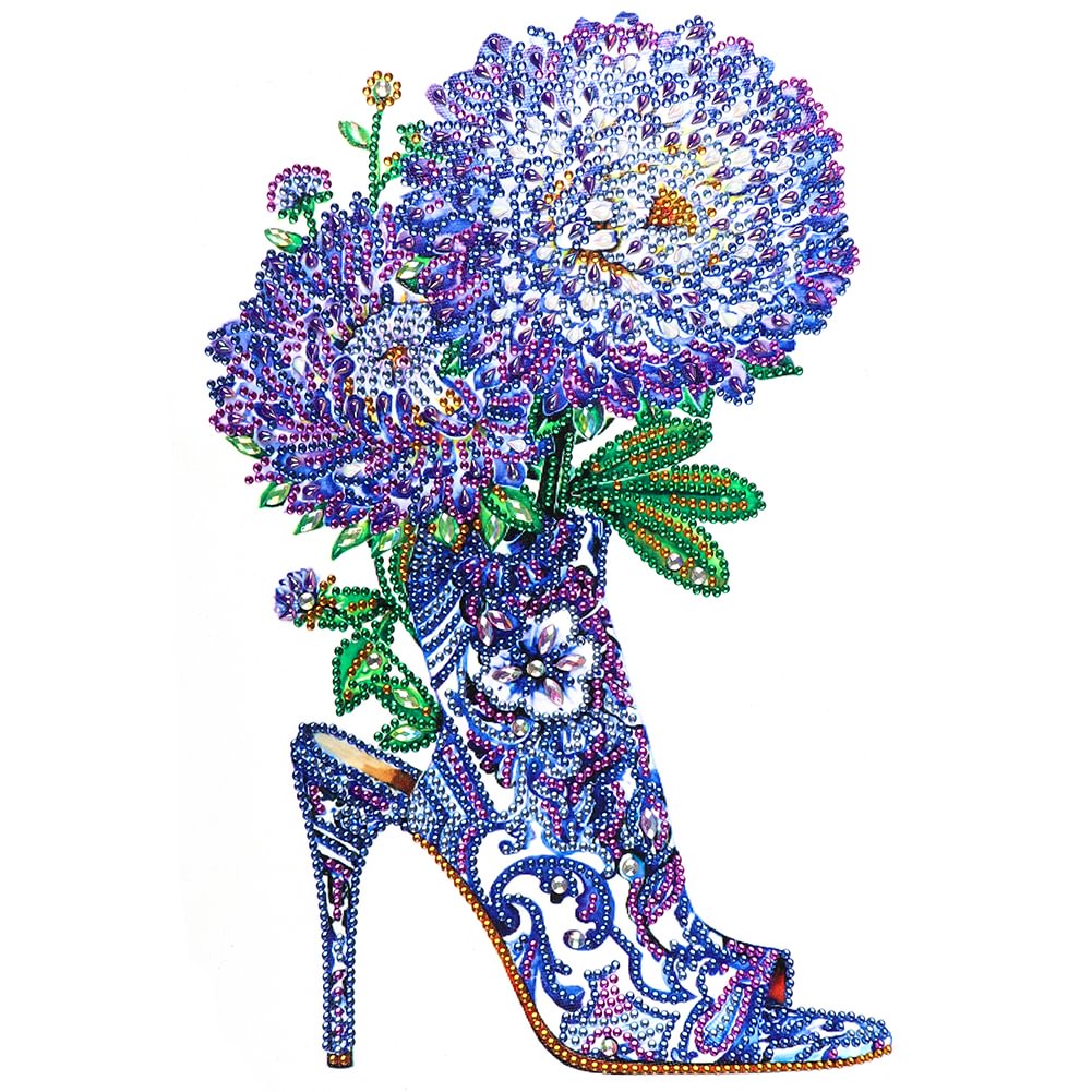 Bloom Shoe - Partial Drill - Special Diamond Painting