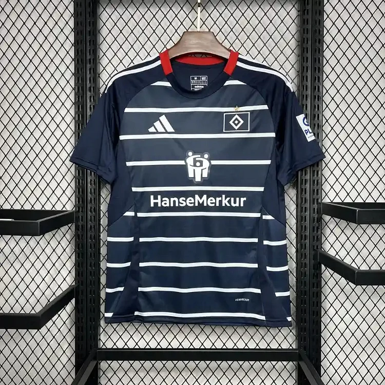 24-25 Hamburg away football jersey