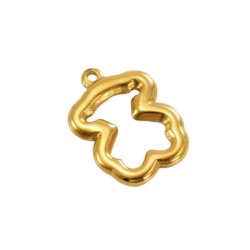 1 Piece 304 Stainless Steel Geometric Pendant