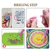 DIY Diamond Painting 7 Color Night Light Lamp Home Decoration Ornament Gift Kit(Wolf)