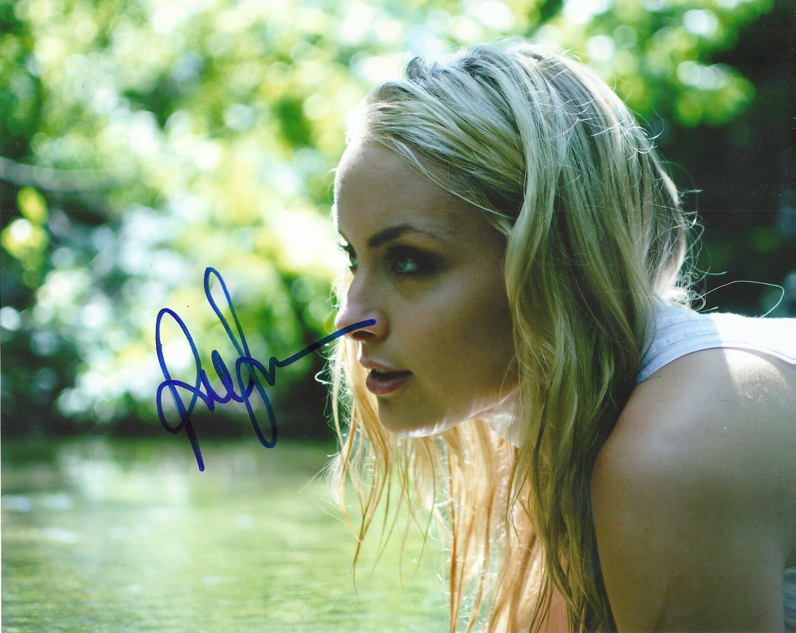 RACHEL SKARSTEN 'LOST GIRL' TASMIN SIGNED 8X10 PICTURE *COA 3