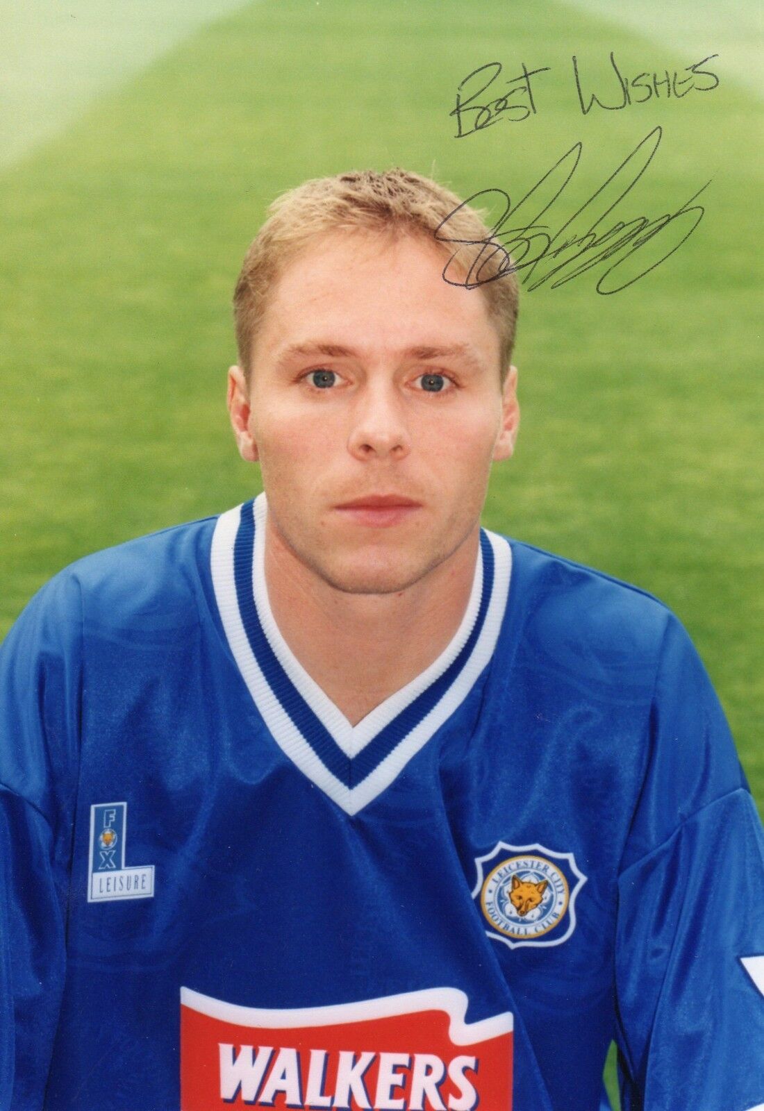 STEVE GUPPY AUTOGRAPH LEICESTER FOOTBALL