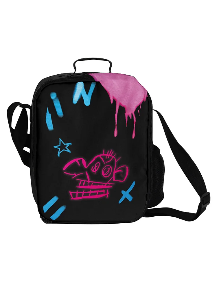 Jinx's Monkey Graffiti League Of Legends Crossbody Bag
