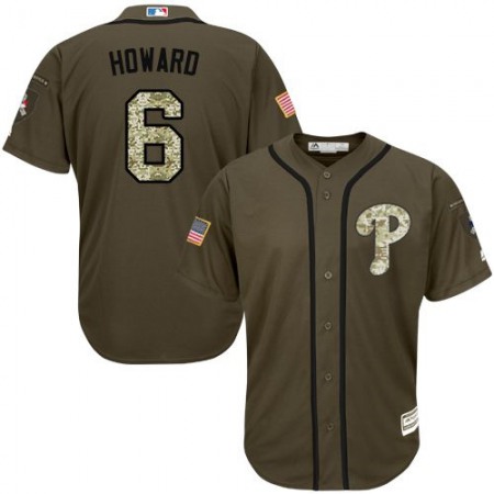 Phillies #25 Jim Thome Green Cool Base Stitched MLB Jersey YYFZ