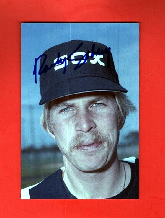 1979/80 RANDY SCARBERRY-CHICAGO WHITE SOX AUTOGRAPHED 4X6 GLOSSY COLOR Photo Poster painting