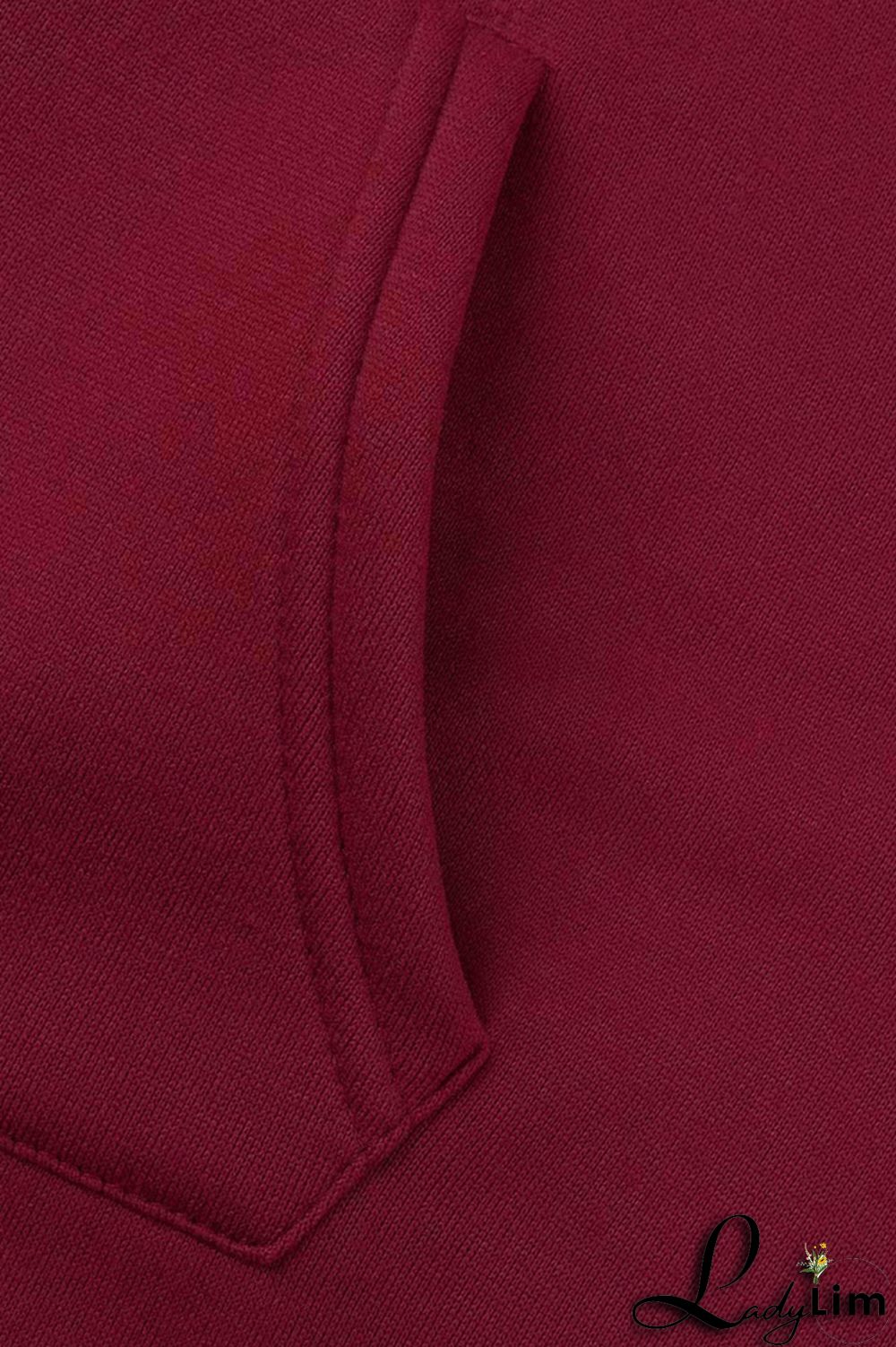 Red Fashion Casual Solid Patchwork Hooded Collar Long Sleeve Dresses