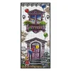 (Counted/Stamped)Children'S Day Balcony-14CT Cross Stitch 18*45cm/7.09*17.72in