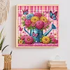 (US Only)Kettle Bouquet - Diamond Painting - Partial Special Shaped Drill (Canvas|30*30cm)