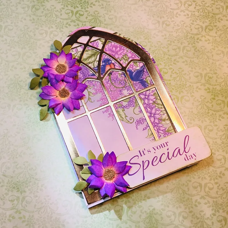 Frames Window Card Border Metal Cutting Dies For DIY Scrapbook Cutting Die Paper Cards Embossed Decorative Craft Die Cut New
