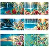 6pcs Diamond Painting Jewel Butterfly Greeting Card Kits with Envelopes for Family Friend Gifts