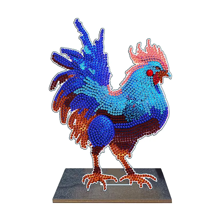 DIY Crystal Diamond Ornament Art Chicken gbfke
