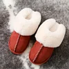Gioiacombo&trade; Autunno e inverno coppia casa scarpe calde scarpe di cotone peluche