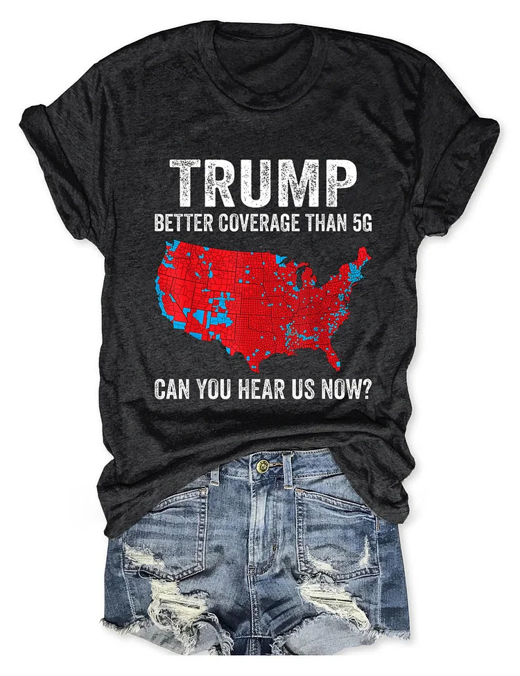 Women's Coverage Can You Hear Us Now T-Shirt