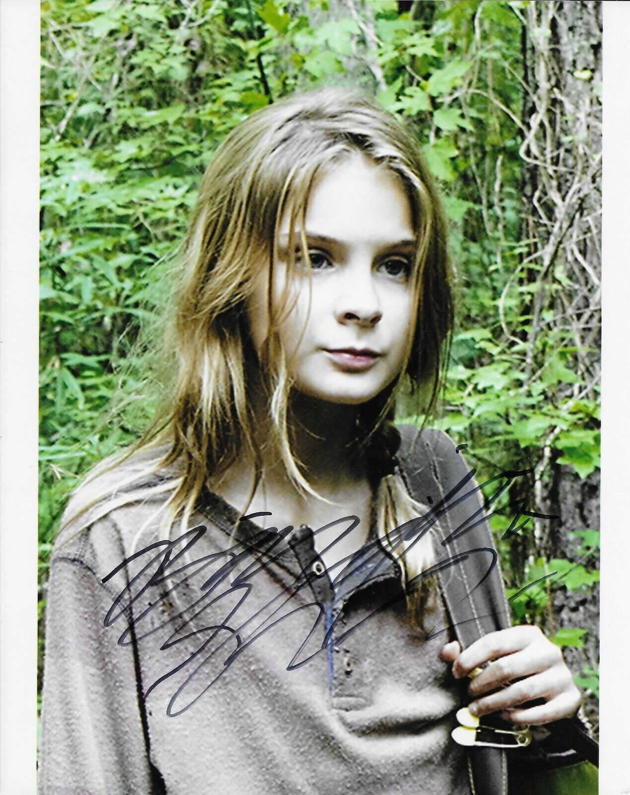 Brighton Sharbino The Walking Dead autographed Photo Poster painting signed 8x10 #2 Lizzy Samuel